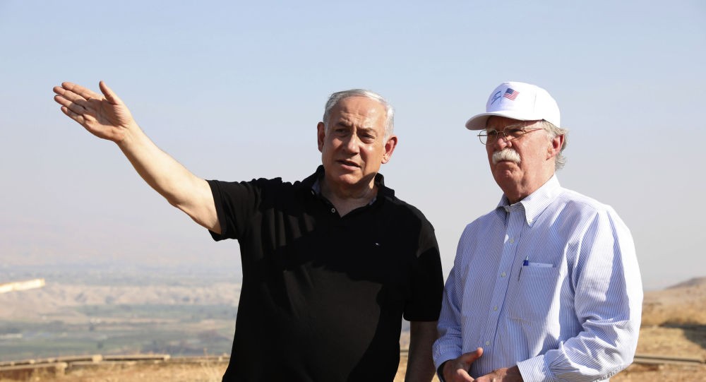 Benjamin Netanyahu and John Bolton