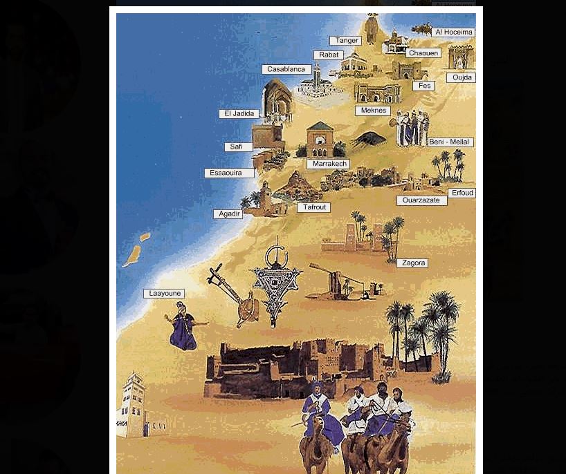 المدن المغربية المسجلة تراثا عالميا