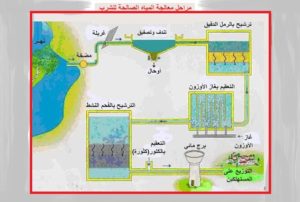 مراحل معالجة المياه