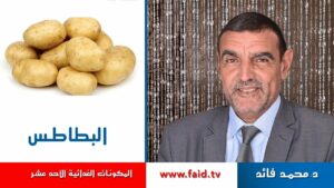 Dr faid | Potato | البطاطس | الخضر| المكونات الغذائية الأحد عشر |