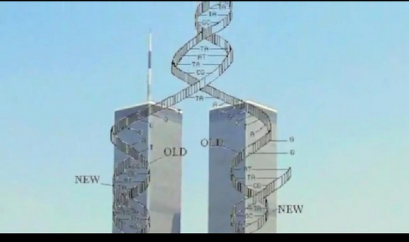 The Twin Towers 911 = DNA Markers